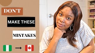 Relocating to Canada with kids//Don't make these mistakes// Entering a plane for the first time