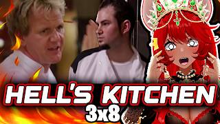 RESTAURANT OWNER REACTS TO *HELL'S KITCHEN*  (S3 Episode 8)