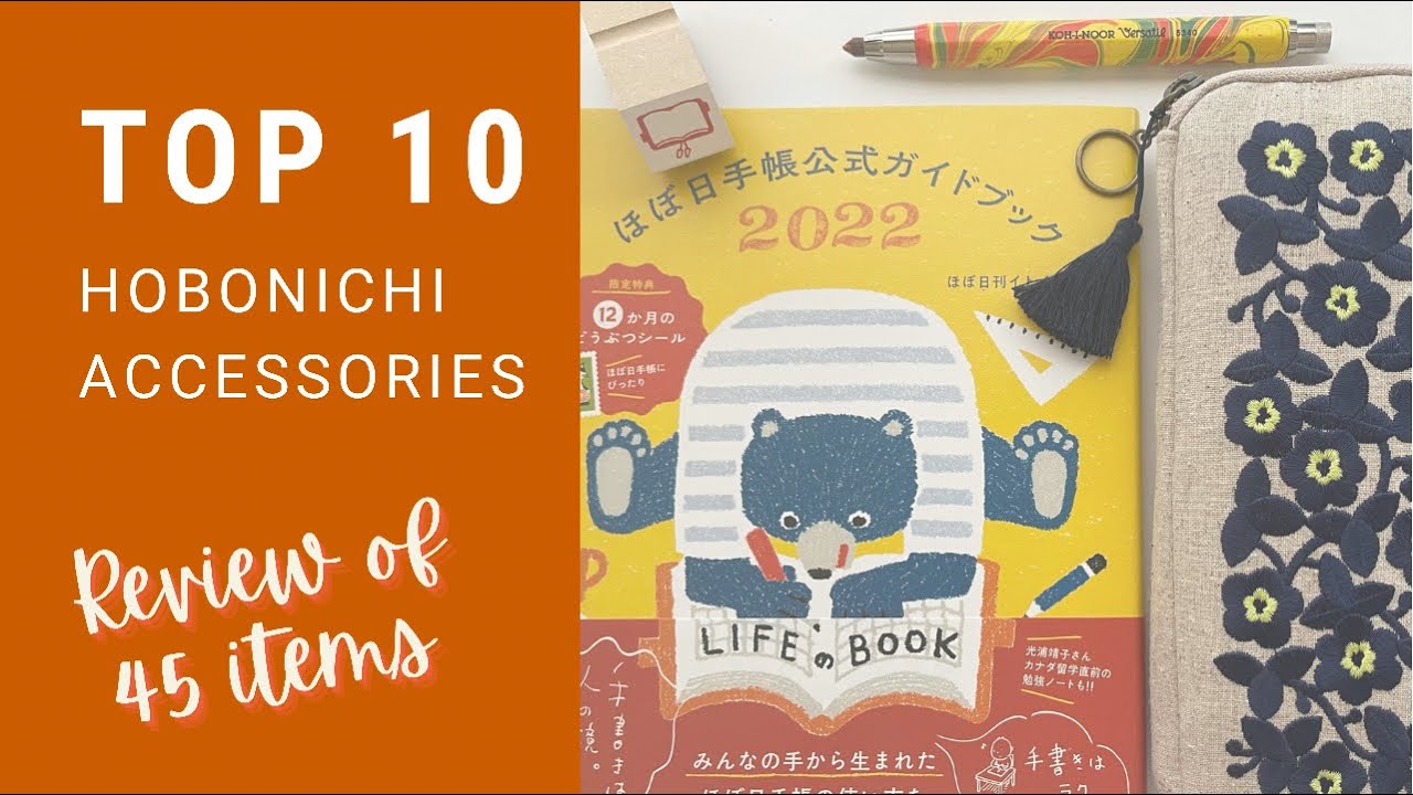 Hobonichi 2022 Accessories  Over 45 items in Review 