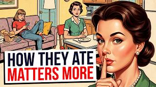 Eating Habits 1950s Women ALWAYS Followed That Kept Them Slim (Without Counting A Single Calorie)