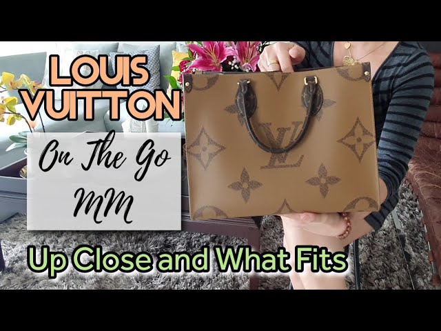 Louis Vuitton On The Go PM vs. MM Size Comparison #shorts 