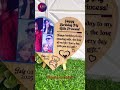 ♥️Customized Wooden Heart 👉 Rs. 1,500 👉 17cm x 18cm ⭕️Facebook / Tiktok 👉 Live Better Place LBP 👈