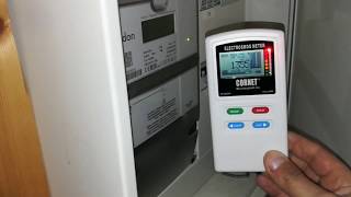 Cornet ED88TPlus- AIDON Smartmeter- Peaks at 1629mW/m2