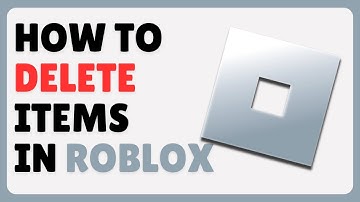 How To Delete Items From Inventory On Roblox (2025)