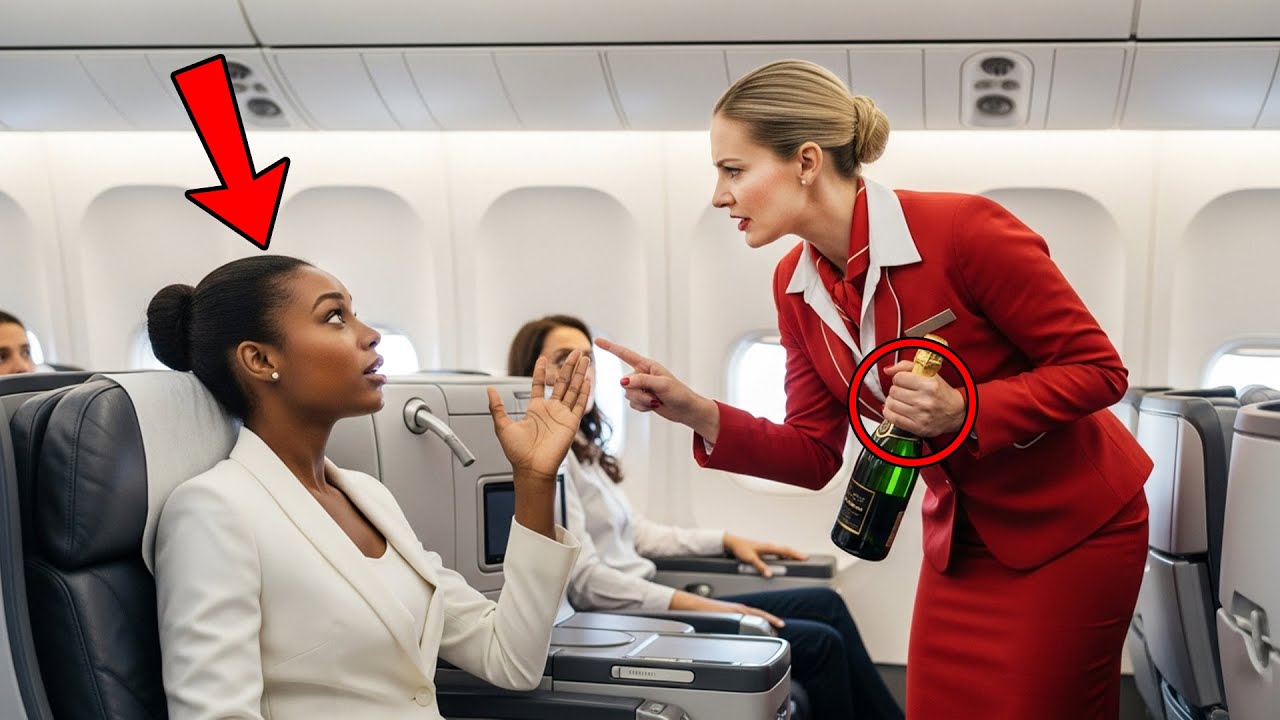 Black Passenger Denied Champagne in First-Class — She’s the CEO Who Signs Their Paychecks