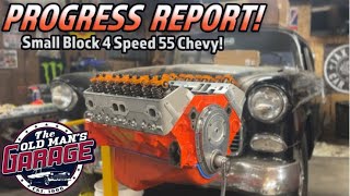 WE’VE BEEN BUSY! 55 Chevy Update & Street Testing Billy’s Nova after 4 link changes before MILAN!