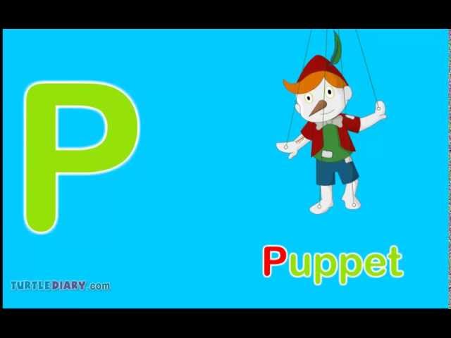 Toddler Words | Words Starting With P