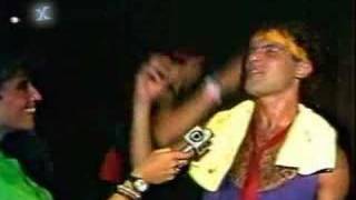 Cazuza MUITO CARETA - Entrevista a Leila Cordeiro - Rock in Rio, janeiro de 1985