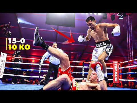 видео: Вырубает Издеваясь! Этого Казахского Боксера Боятся Американские Чемпионы!