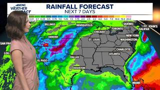 Another dry day on tap for Friday; temperatures will trend a little cooler