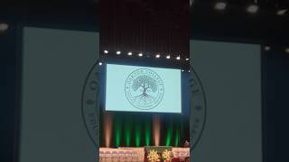 At my daughter's nursing school graduation! She will officially be an RN!