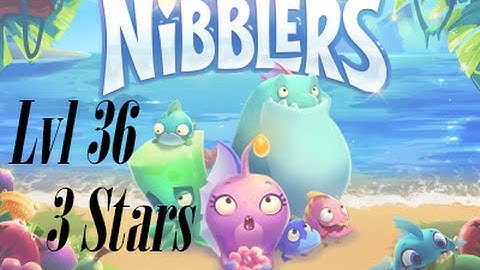 Nibblers by Rovio Entertainment ltd.  Level 36 - 3 stars