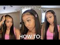 HOW TO: Beginner Friendly Honey Blonde Skunk Stripe Wig Install 🦨 | Itsjava