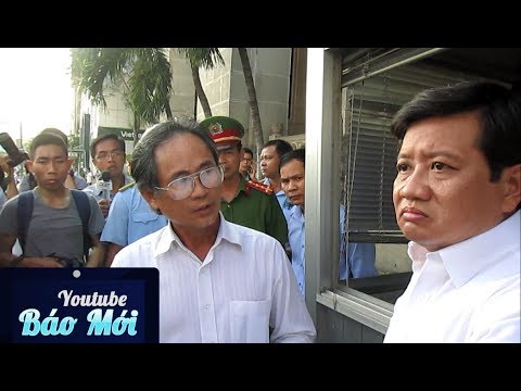 Video Người đàn ông xô đẩy ông Đoàn Ngọc Hải là ai ở Ngân... - youtube