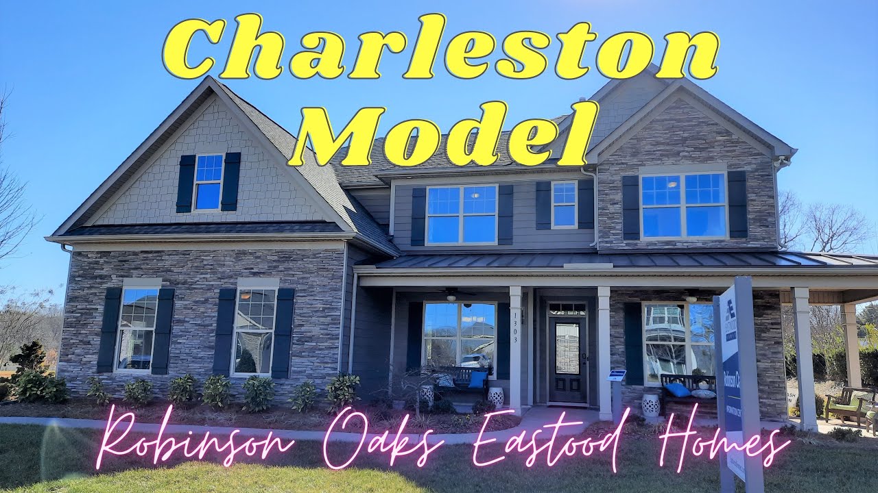 Eastwood Homes. Robinson Oaks. Charleston model. New homes in Belmont NC. YouTube