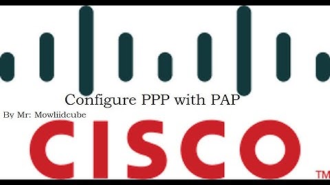 Configure PPP With PAP