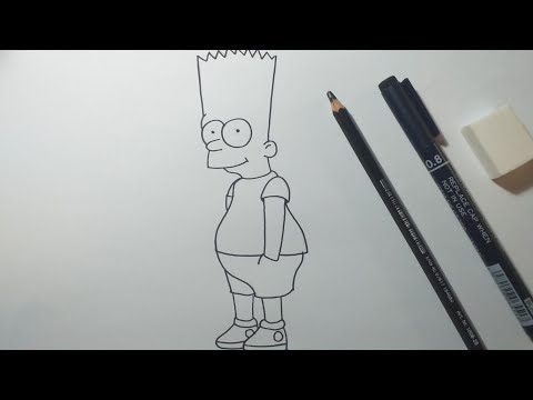 Video: Cara Menggambar Simpsons