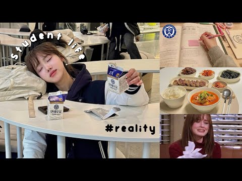 [daily vlog] Cuộc sống chân thực của sinh viên năm cuối • Yonsei University •