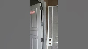 Security door 🚪 installation