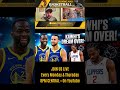 This Warriors Comeback Was Absolutely Crazy Nba Warriors Insane 