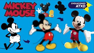 Evolución 2.0 De Mickey Mouse 1928 - 2021 Atxd 5 Años