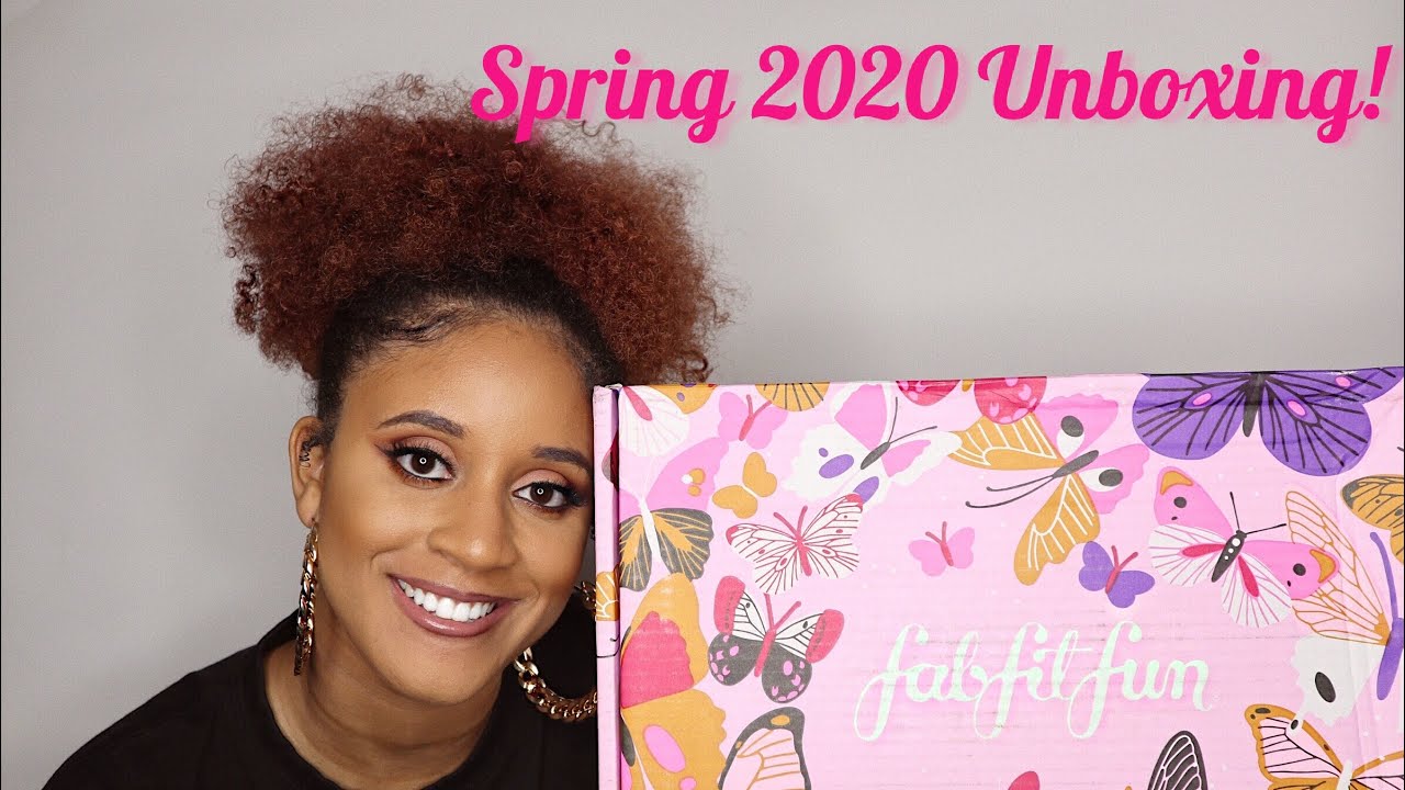 FabFitFun Spring 2020 Unboxing - YouTube