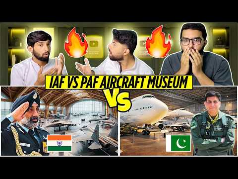 Reaction On IAF vs PAF Aircraft Museum Comparison | Pakistani Reaction 🇵🇰❤️🇮🇳