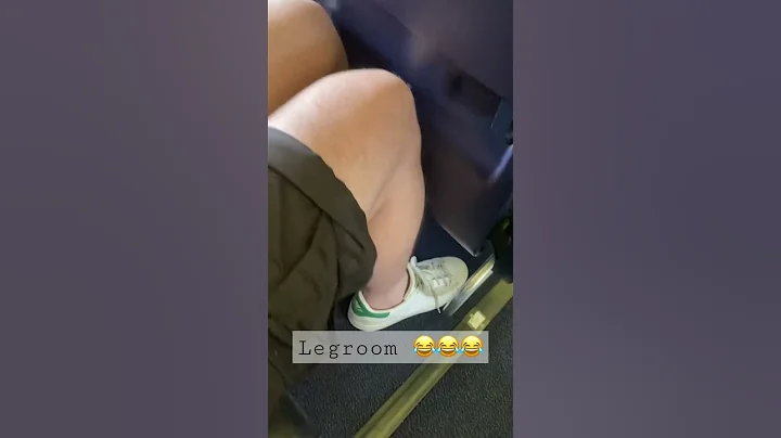 Ryanair Legroom for 6 foot 4 man.  Uncomfortable flight  #funny #shorts #travel #flying #budget