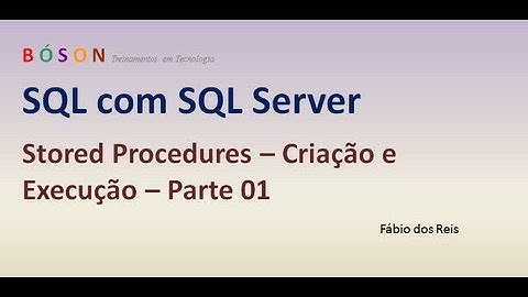 Stored Procedures - Creation and Execution in SQL Server - part 01