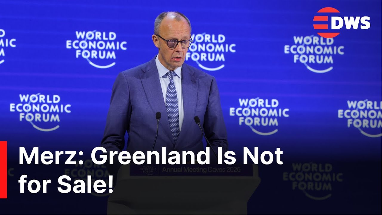 “We Will Defend Greenland at Any Cost,” Merz Pushes Back Against Trump at Davos | AC1Z