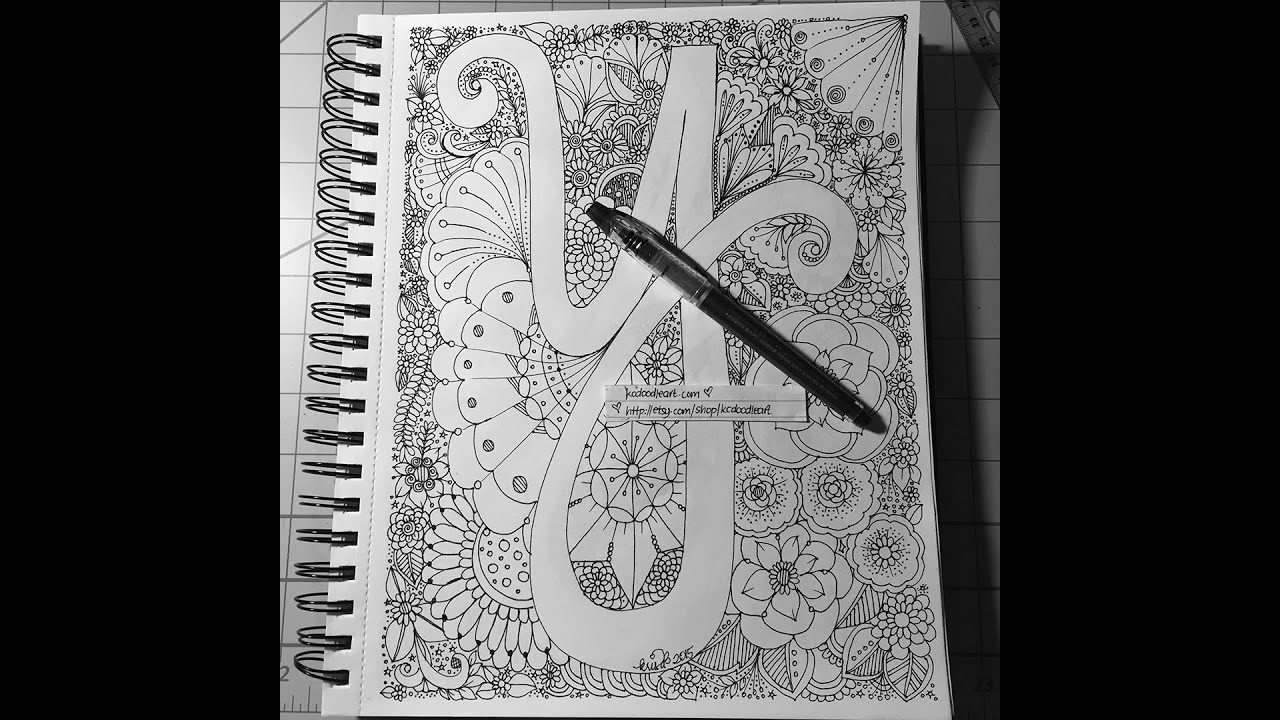 Speed Doodling Letter Y Alphabet Series YouTube