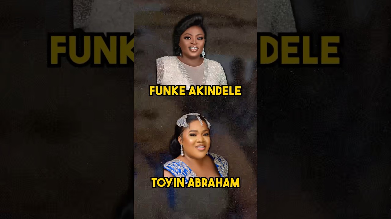 Funke Akindele and Toyin Abraham are fighting 😱