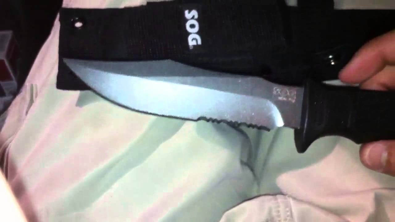 SOG SEAL Pup Knife Review YouTube