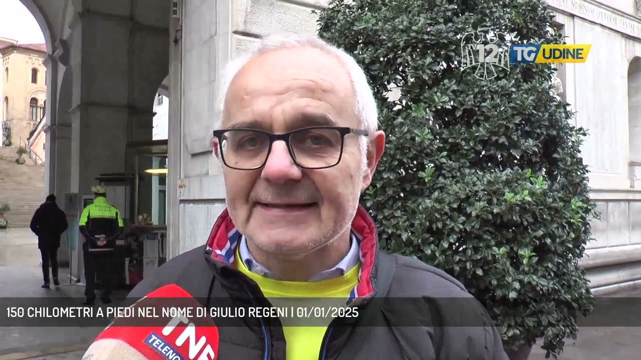 150 CHILOMETRI A PIEDI NEL NOME DI GIULIO REGENI | 01/01/2025