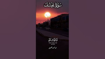 ما تيسر من سوره يوسف #اكسبلور #قرآن_الكريم #قرآن #المصحف #دويتو #quran