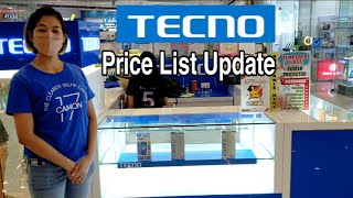 TECNO Mobile Price List Update | Spark 7 pro, Camon 18P, Camon 18, Spark 7T, Spark 6 Go,  Spark 8P,
