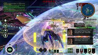Star Trek Online Vovin Obelisk vs Khitomer Alliance fleet