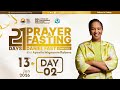 21 Days Of Prayer And Fasting 2026 Day 2 Daniel Fast Dan 10 12 With Apostle Mignonne Kabera