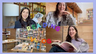 Reading Vlog | The Idiot, bookstore remodel, haircuts + mini book haul
