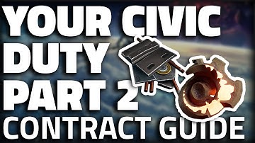 Your Civic Duty Part 2 - ICA Contract Guide - The Cycle Frontier