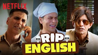 Bollywoods Most Iconic English Fails Ft. Salman Khan, Ranveer Singh, Srk & More Netflix