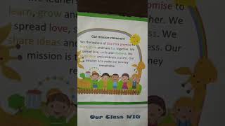 MISSION ACCOMPLISHED! Grade 1 Creates Their Class Mission Statement#leadership #education#like#share