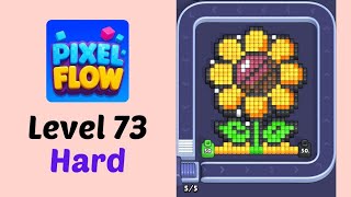 Pixel Flow Level 73 Hard Gameplay