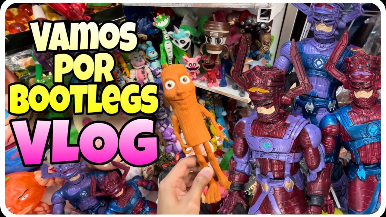 Vamos a comprar bootlegs a Tepito CDMX 