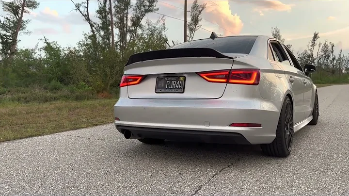 2015 Audi A3 1.8T Revs and Pops