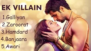 EK VILLAIN ❤️MOVIE ALL SONGS || Shraddha Kapoor, Siddharth Malhotra ||