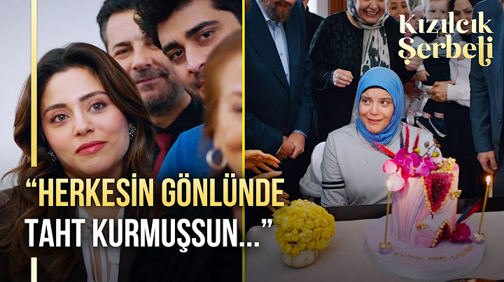 Nilay, yapılan sürpriz karşısında göz yaşlarına hakim olamıyor… | Kızılcık Şerbeti 84. Bölüm