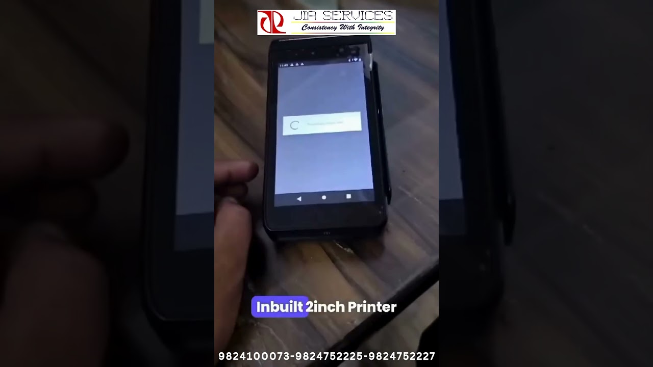 TVS E PAY P1000 PARKING SOFTWARE AND BILLING SOFTWARE WITH ANDROID POS 