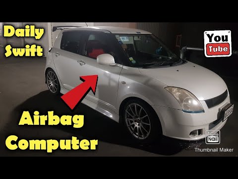 airbag computer replacement - suzuki swift 04-10 zc31s