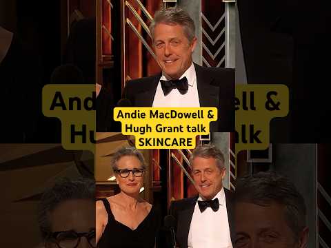 Hugh Grant Praises Andie MacDowell S Skincare Routine While Presenting At The 95th Oscars Shorts 